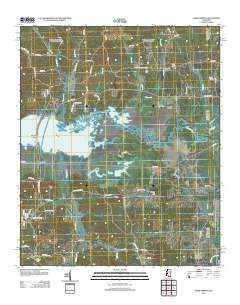 Gore Springs 2012 topographic map thumbnail