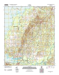 Goshen Springs 2012 topographic map thumbnail