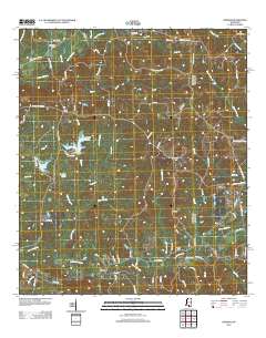Pinebur 2012 topographic map thumbnail