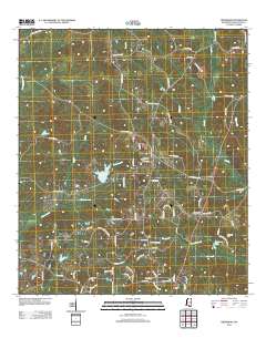 Orvisburg 2012 topographic map thumbnail