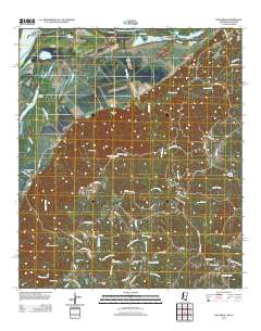 Pine Ridge 2012 topographic map thumbnail
