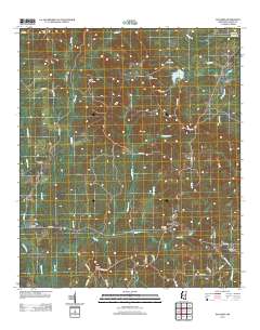 Paulding 2012 topographic map thumbnail