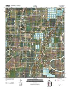 Louise 2012 topographic map thumbnail