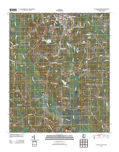 Louisville South 2012 topographic map thumbnail