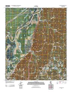 Redwood 2012 topographic map thumbnail