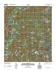 Queens Hill Lake 2012 topographic map thumbnail