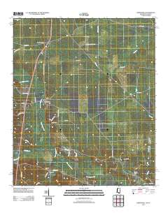 Porterville 2012 topographic map thumbnail