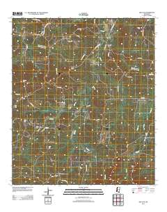 Red Lick 2012 topographic map thumbnail