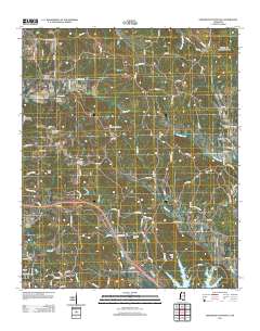 Northeast Pontotoc 2012 topographic map thumbnail