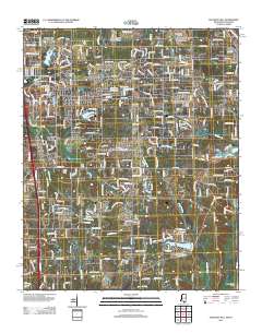 Pleasant Hill 2012 topographic map thumbnail