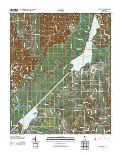 Smithville 2012 topographic map thumbnail