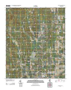 Vardaman 2012 topographic map thumbnail