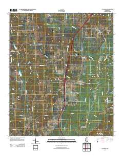Vaughan 2012 topographic map thumbnail