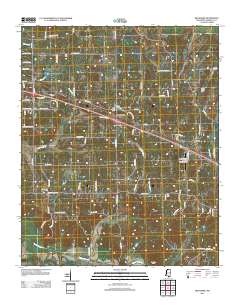Red Banks 2012 topographic map thumbnail