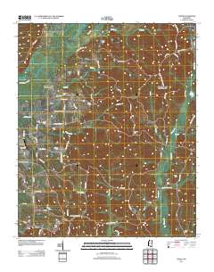 Turon 2012 topographic map thumbnail
