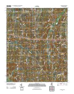 Slayden 2012 topographic map thumbnail