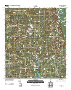 Vancleave 2012 topographic map thumbnail