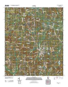 Sumrall 2012 topographic map thumbnail