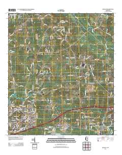 Dedeaux 2012 topographic map thumbnail