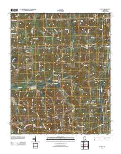 Wyatte 2012 topographic map thumbnail