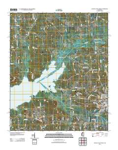 Water Valley West 2012 topographic map thumbnail