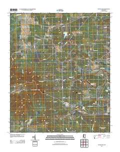Woodland 2012 topographic map thumbnail