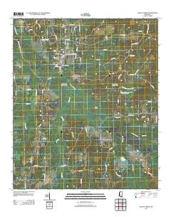 Walnut Grove 2012 topographic map thumbnail