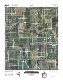 Tribbett 2012 topographic map thumbnail
