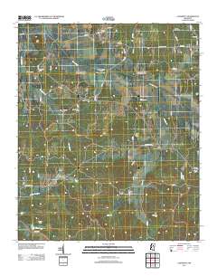 Cadaretta 2012 topographic map thumbnail