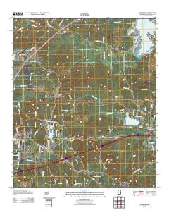 Toomsuba 2012 topographic map thumbnail