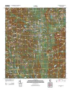 Center Ridge 2012 topographic map thumbnail