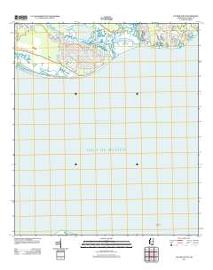 Gautier South 2012 topographic map thumbnail