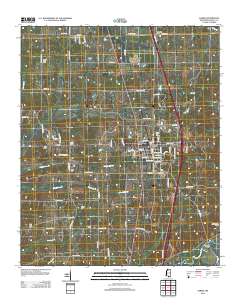 Sardis 2012 topographic map thumbnail