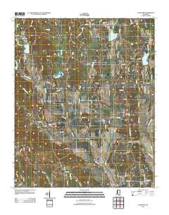 Ellistown 2012 topographic map thumbnail