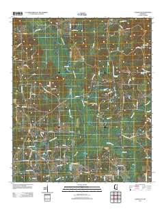 Conehatta 2012 topographic map thumbnail
