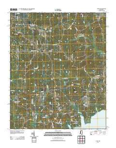 Tyro 2012 topographic map thumbnail