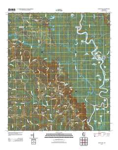 Easen Hill 2012 topographic map thumbnail