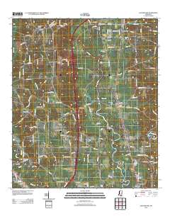 Eastabuchie 2012 topographic map thumbnail