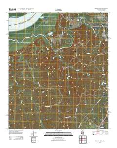 Widows Creek 2012 topographic map thumbnail