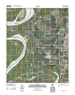 Tunica 2012 topographic map thumbnail