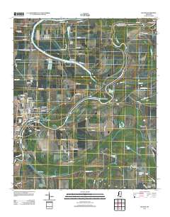 Belzoni 2012 topographic map thumbnail