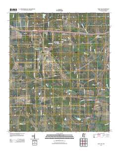 Bent Oak 2012 topographic map thumbnail