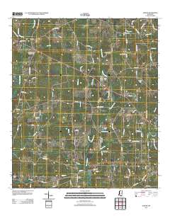 Auburn 2012 topographic map thumbnail