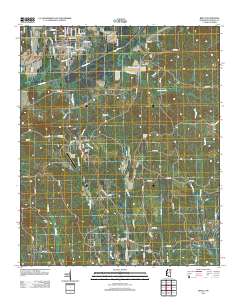 Bruce 2012 topographic map thumbnail