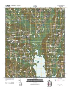 Center Hill 2012 topographic map thumbnail
