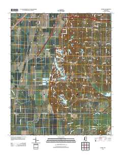 Banks 2012 topographic map thumbnail