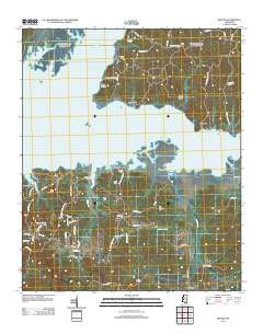 Kincaid 2012 topographic map thumbnail