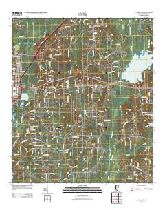 Laurel East 2012 topographic map thumbnail