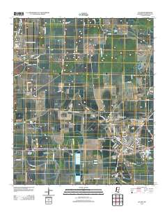 Leland 2012 topographic map thumbnail