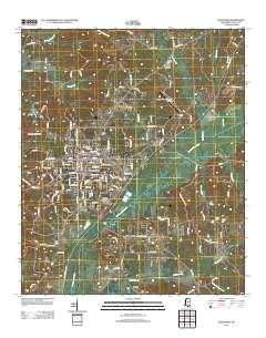 Kosciusko 2012 topographic map thumbnail